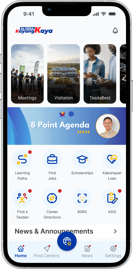 Dashboard screen preview